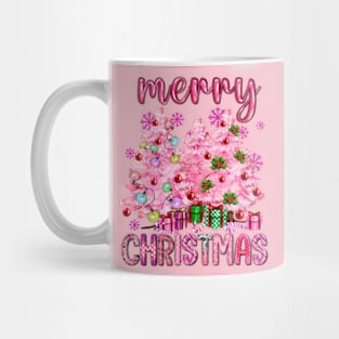 Merry Christmas pink Christmas Mug